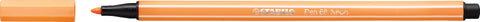 STABILO Fasermaler Pen 68 1mm 68/054 neonorange