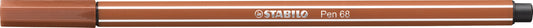 STABILO Fasermaler Pen 68 1mm 68/75 siena