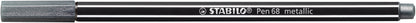 STABILO Fasermaler Pen 68 1mm 68/805 metallic silber