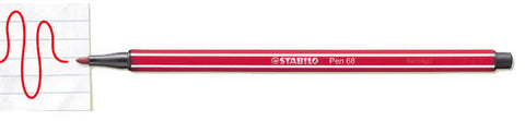 STABILO Fasermaler Pen 68 1mm 6806/PL 6 Farben