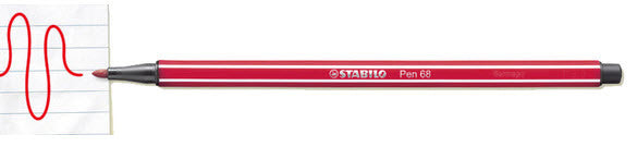STABILO Fasermaler Pen 68 1mm 6830-6 30 Farben