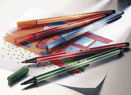 STABILO Fasermaler Pen 68 1mm 6830-6 30 Farben