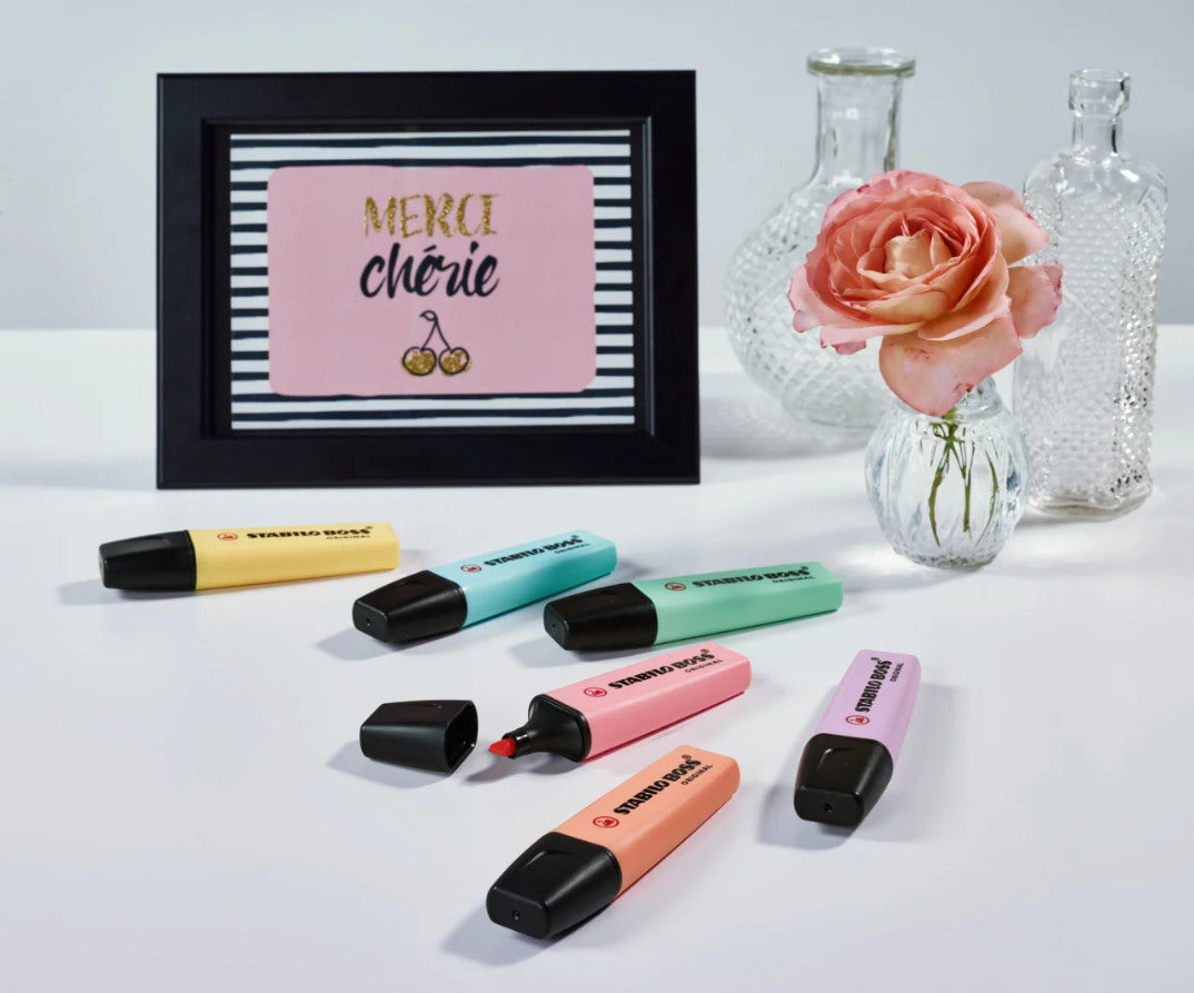 STABILO Textmarker BOSS Pastell 70/4-2 4er Etui