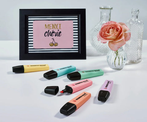 STABILO Textmarker BOSS Pastell 70/4-2 4er Etui