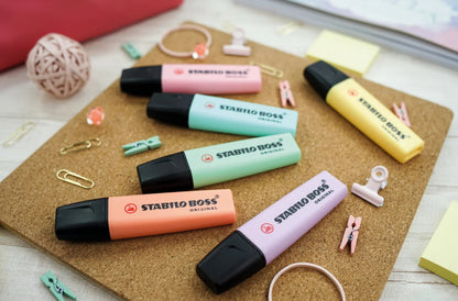 STABILO Textmarker BOSS Pastell 70/4-2 4er Etui
