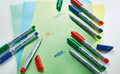 STABILO OHP Pen non-perm. F 852/40 rot