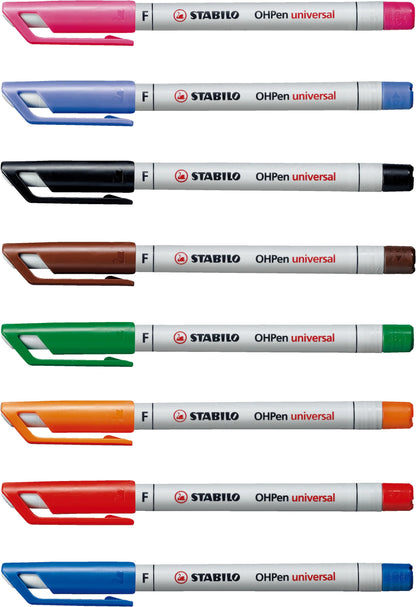 STABILO OHP Pen non-perm. F 852/46 schwarz
