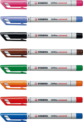STABILO OHP Pen non-perm. F 852/46 schwarz