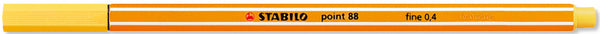 STABILO Feinschreiber point 88 0.4mm 88/44 gelb