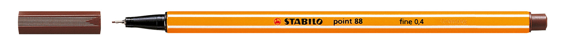 STABILO Feinschreiber point 88 0.4mm 88/45 braun