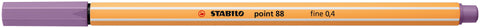 STABILO Fineliner Point 88 0.4mm 88/62 grau violett