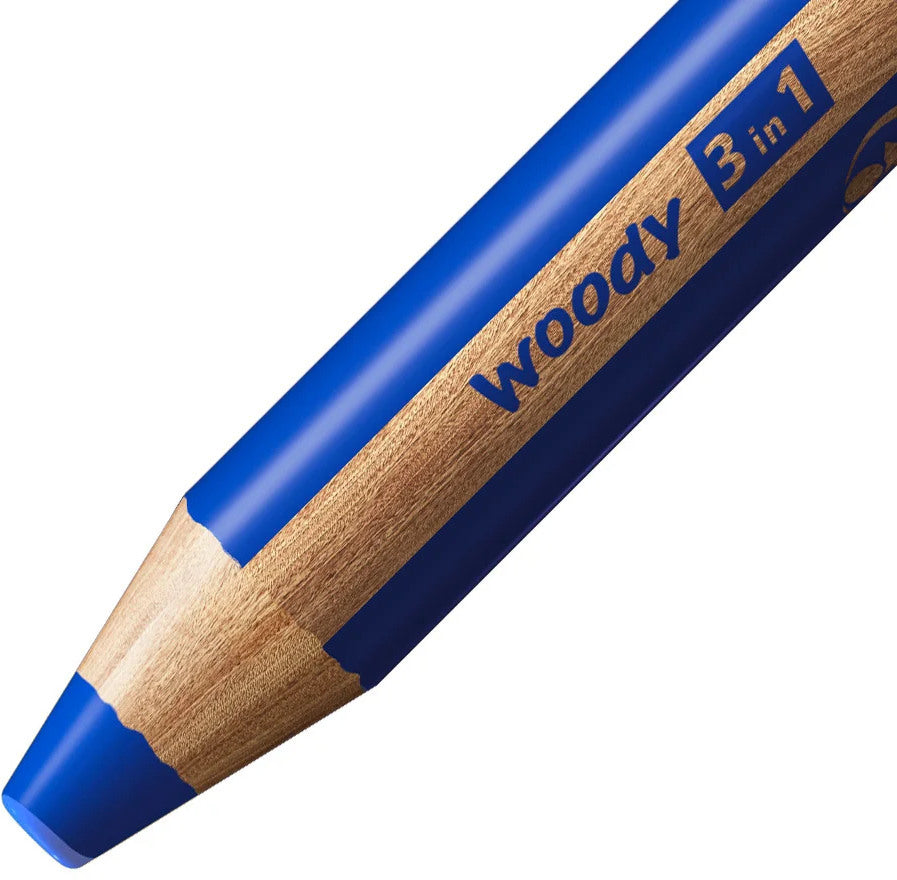 STABILO Multitalent-Stift woody 880/18-3 18er Etui mit Pinsel 3-in-1