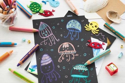 STABILO Multitalent-Stift woody 880/18-3 18er Etui mit Pinsel 3-in-1