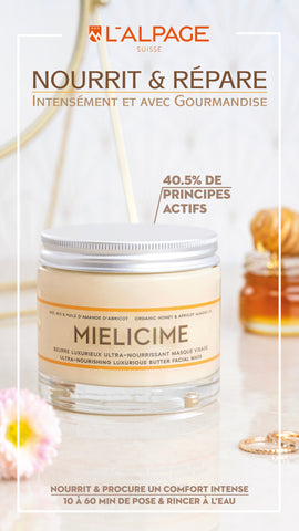 L'Alpage Suisse - Mielicime Maska Na Twarz - Głębokie Odżywienie ✨🍯