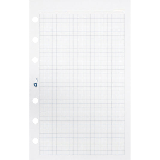 SUCCES Agenda Senior Notizpapier 84500500U kariert weiss 9.5x15cm