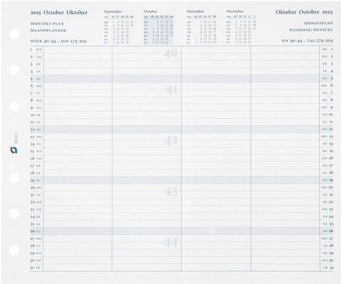 SUCCES Agenda Senior Monatspläne 2025 845219000025 2J 9.5x15cm