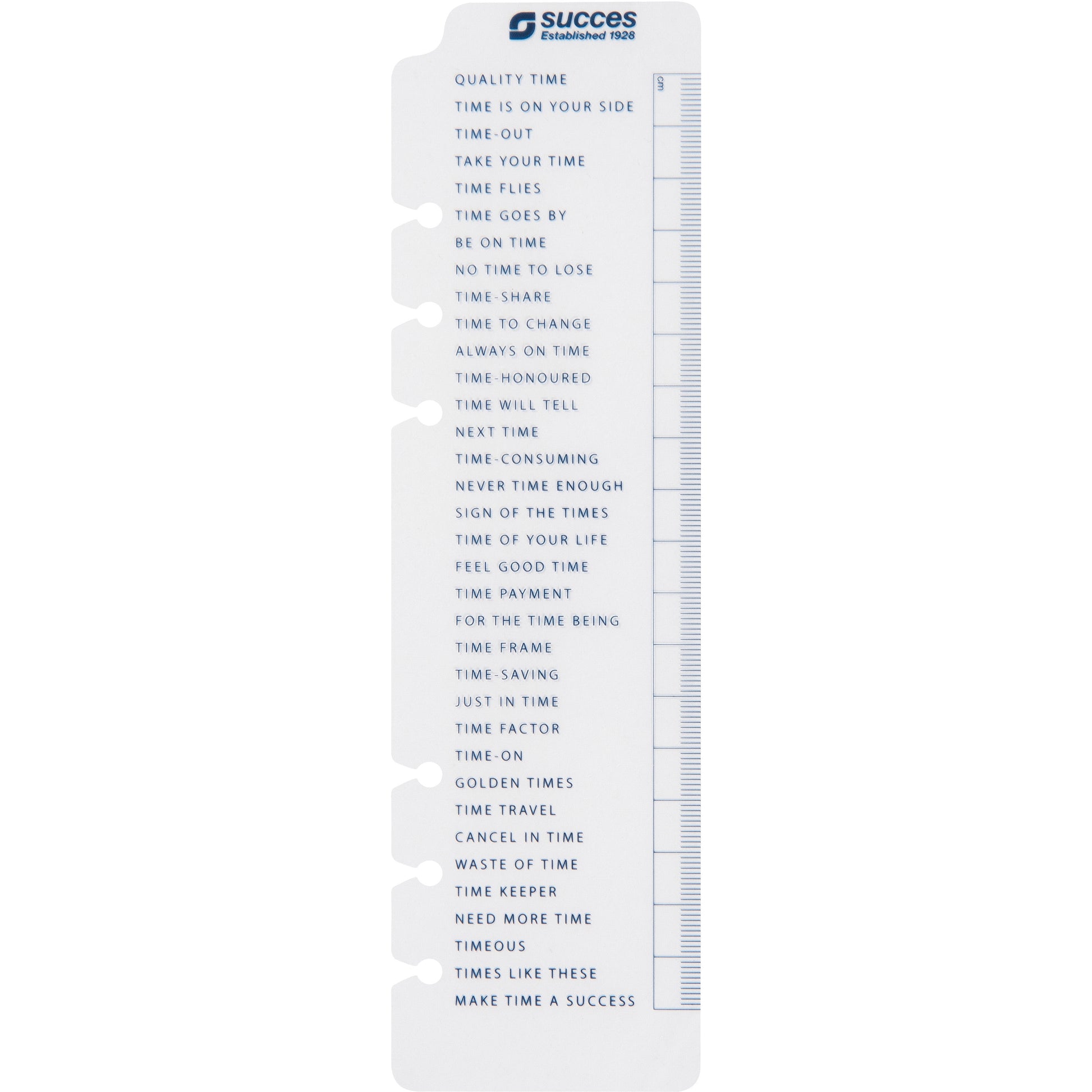 SUCCES Agenda A5 Massstab 84720200U transparent