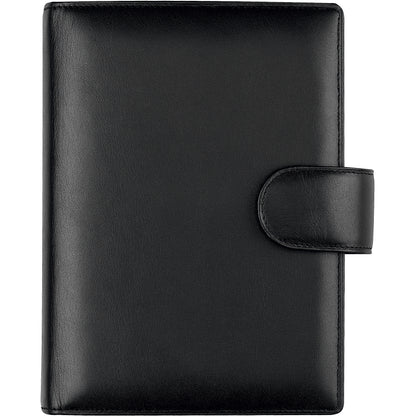 SUCCES Agenda A5 Ringbuch Nappa 84746102U schwarz 18.5x23.6cm
