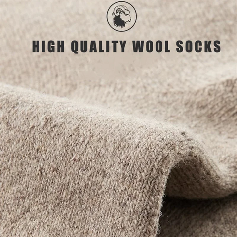 Merino Wool Winter Socks by Mr. Sneakerseller (4 Pairs)
