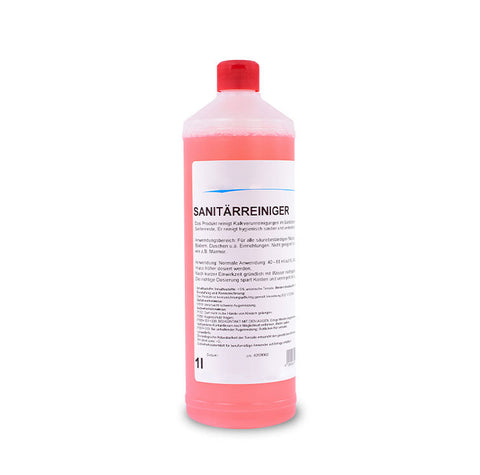 Sanitärreiniger, gegen Kalkverunreinigungen, Konzentrat, PH <2, 1 Liter