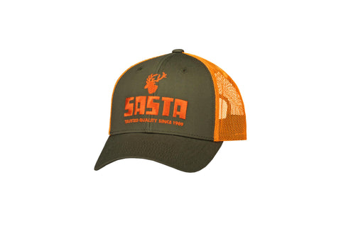 Deer Cap Forest Green/Orange