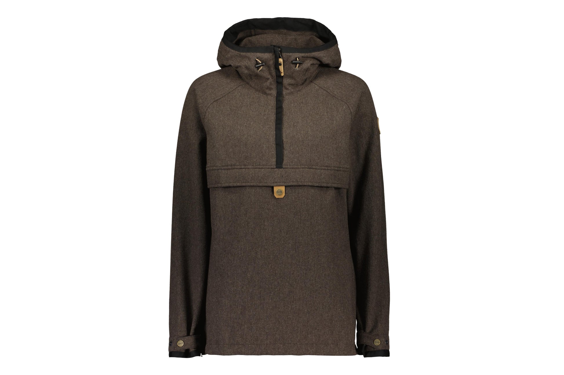 Kaarna W Anorak Dark Brown 44