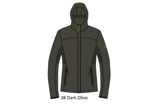 Kaarna W Jacket Dark Olive 38