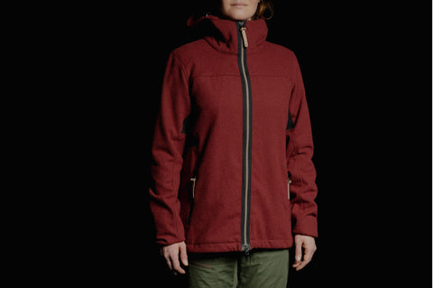 Kaarna W Jacket Tibetan Red 44