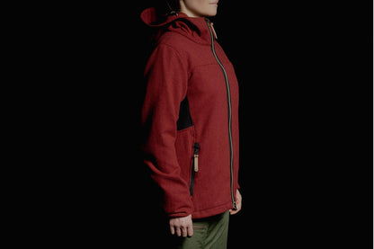 Kaarna W Jacket Tibetan Red 36