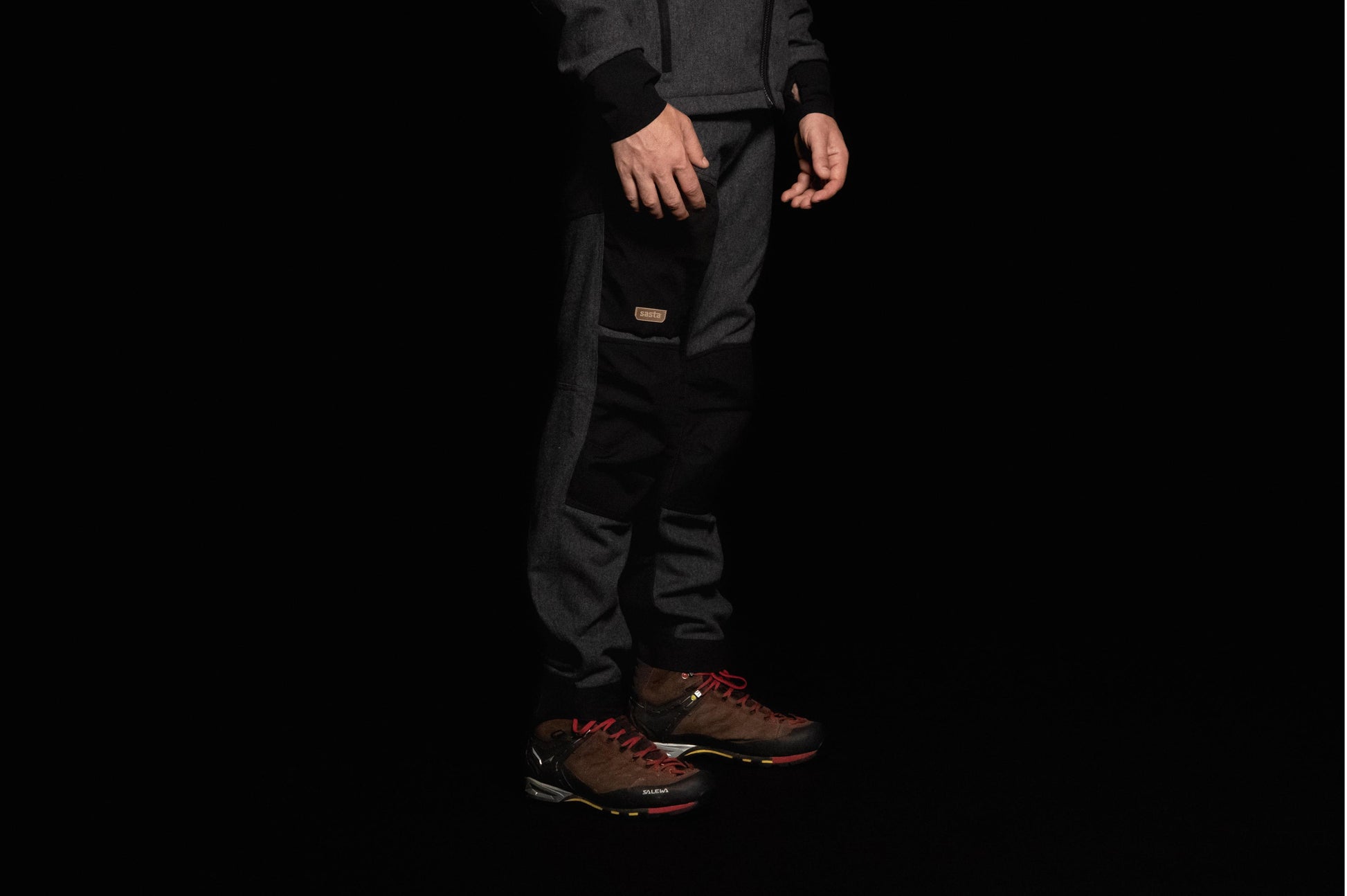 Kaarna Trousers Charcoal Grey 58