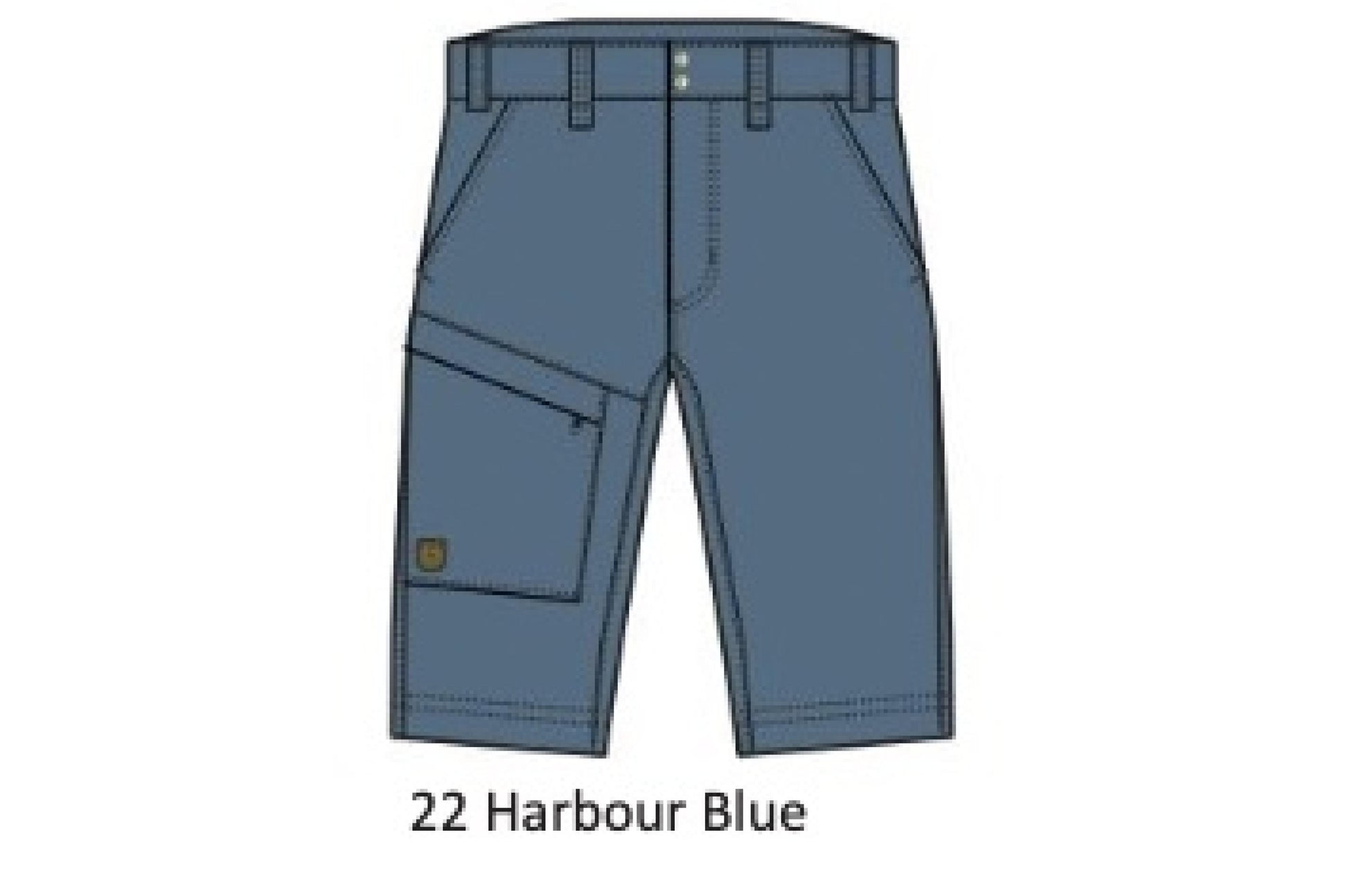 Louhikko Shorts Harbour Blue 50