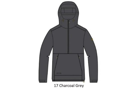 Louhikko W Anorak Charcoal Grey 38