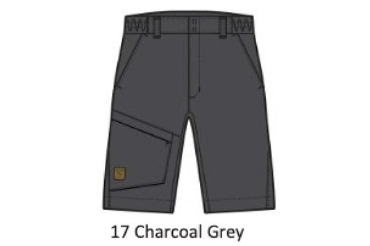 Louhikko W Shorts Charcoal Grey 34