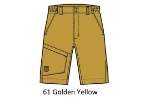 Louhikko W Shorts Golden Yellow 44