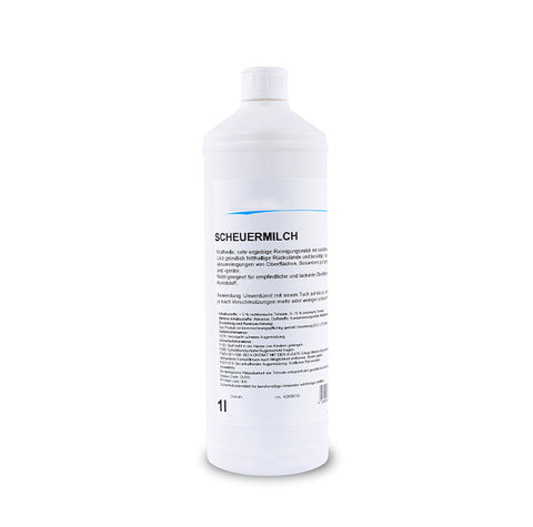 Scheuermilch, fettlösend, Ph 8-9, 1 Liter Flasche