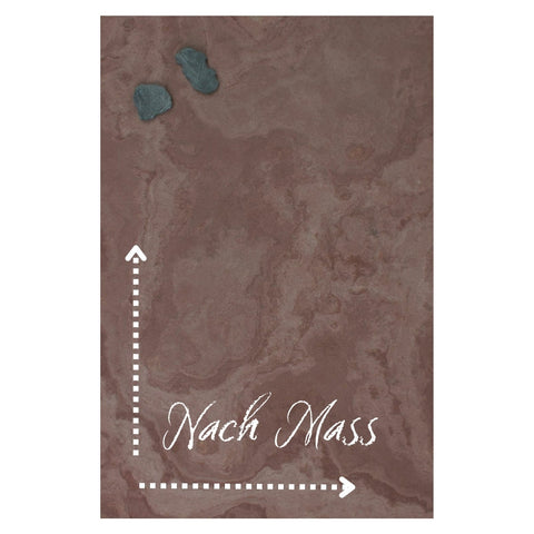 Schiefertafel Magnetisch nach Mass - Pink Earthcore