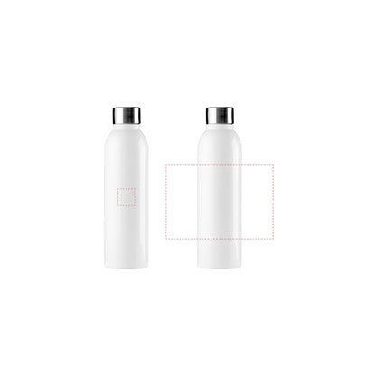 Schlanke, doppelwandige Edelstahl-Wasserflasche-Apollo 500 ml Trinkflasche