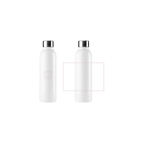 Schlanke, doppelwandige Edelstahl-Wasserflasche-Apollo 500 ml Trinkflasche