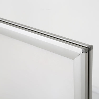 Kundenstopper Alu mit Wassertank, WindPro Budget, Silber, Outdoor