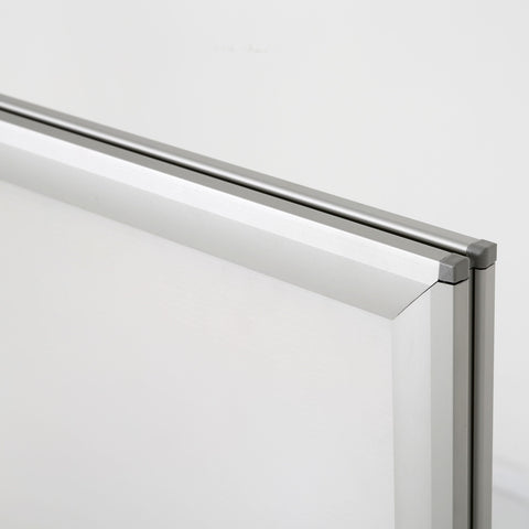 Kundenstopper Alu mit Wassertank, WindPro Budget, Silber, Outdoor