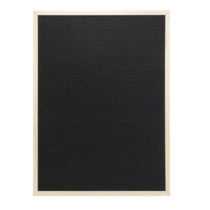 Securit® Buchstabentafel mit Holzrahmen, Letterboard Wandkreidetafel, 60x80cm