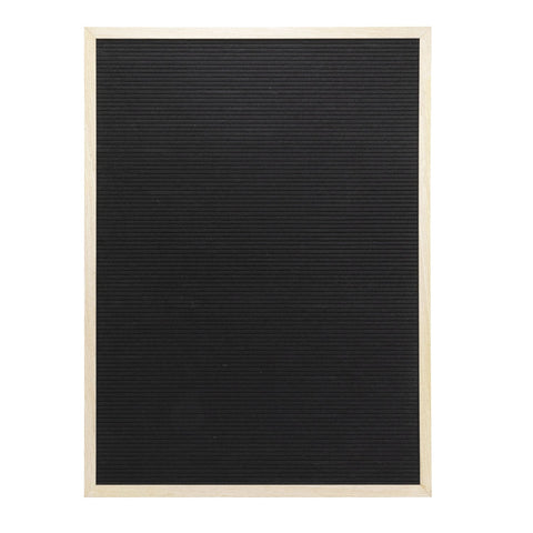 Securit® Buchstabentafel mit Holzrahmen, Letterboard Wandkreidetafel, 60x80cm