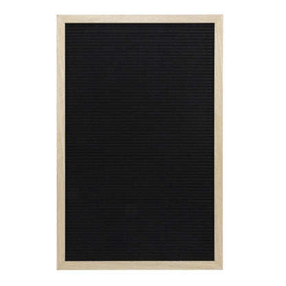 Securit® Buchstabentafel mit Holzrahmen, Letterboard Wandkreidetafel, 40x60cm