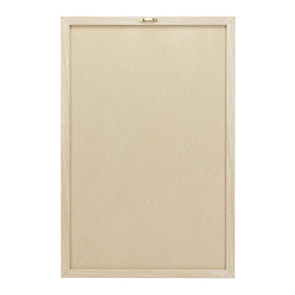 Securit® Buchstabentafel mit Holzrahmen, Letterboard Wandkreidetafel, 40x60cm