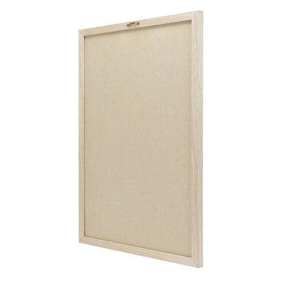 Securit® Buchstabentafel mit Holzrahmen, Letterboard Wandkreidetafel, 40x60cm