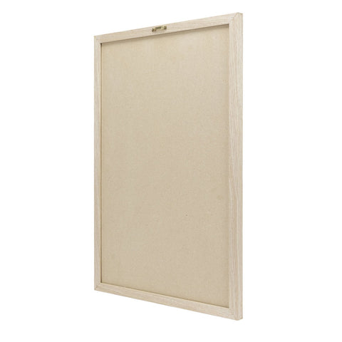 Securit® Buchstabentafel mit Holzrahmen, Letterboard Wandkreidetafel, 40x60cm