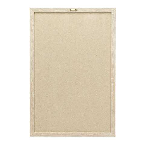 Securit® Buchstabentafel mit Holzrahmen, Letterboard Wandkreidetafel, 40x60cm