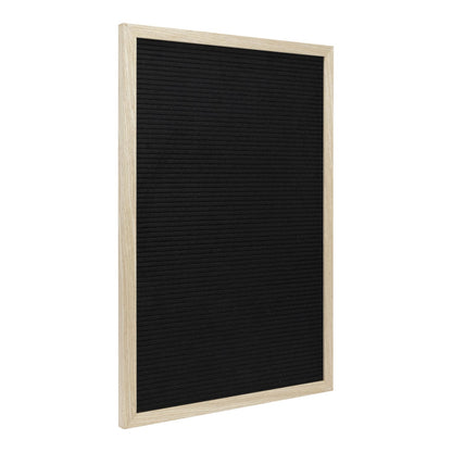 Securit® Buchstabentafel mit Holzrahmen, Letterboard Wandkreidetafel, 40x60cm
