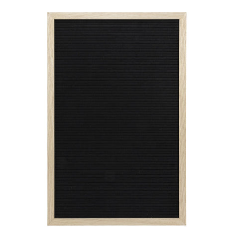 Securit® Buchstabentafel mit Holzrahmen, Letterboard Wandkreidetafel, 40x60cm