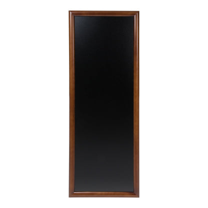 Securit® Wandkreidetafel "Long", Holzrahmen Dunkelbraun, 56x150cm, Outdoor